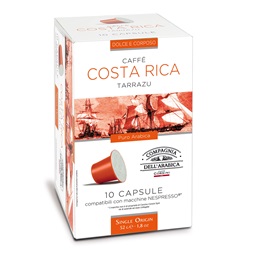 Compagnia Dell` Arabica DCA039 Costa Rica Single Origin Nespresso kompatibilis 10 db kávékapszula