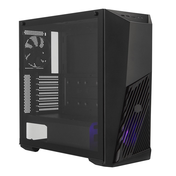 Cooler Master MasterBox K501L fekete (táp nélküli) ablakos ATX ház