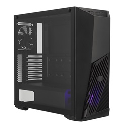 Cooler Master MasterBox K501L fekete (táp nélküli) ablakos ATX ház