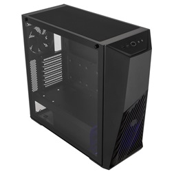 Cooler Master MasterBox K501L fekete (táp nélküli) ablakos ATX ház