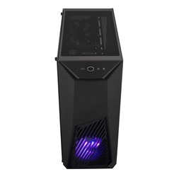 Cooler Master MasterBox K501L fekete (táp nélküli) ablakos ATX ház