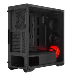 Cooler Master MasterBox K501L fekete (táp nélküli) ablakos ATX ház