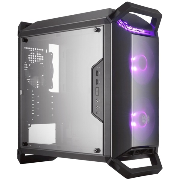 Cooler Master MasterBox Q300P ablakos fekete mATX ház