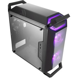 Cooler Master MasterBox Q300P ablakos fekete mATX ház