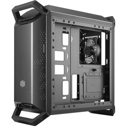 Cooler Master MasterBox Q300P ablakos fekete mATX ház