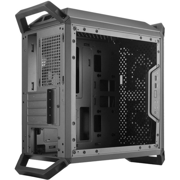 Cooler Master MasterBox Q300P ablakos fekete mATX ház