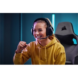 Corsair HS55 vezeték nélküli fekete gamer headset