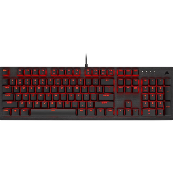 Corsair K60 PRO Cherry MV RED LED US mechanikus gamer billentyűzer