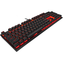 Corsair K60 PRO Cherry MV RED LED US mechanikus gamer billentyűzer