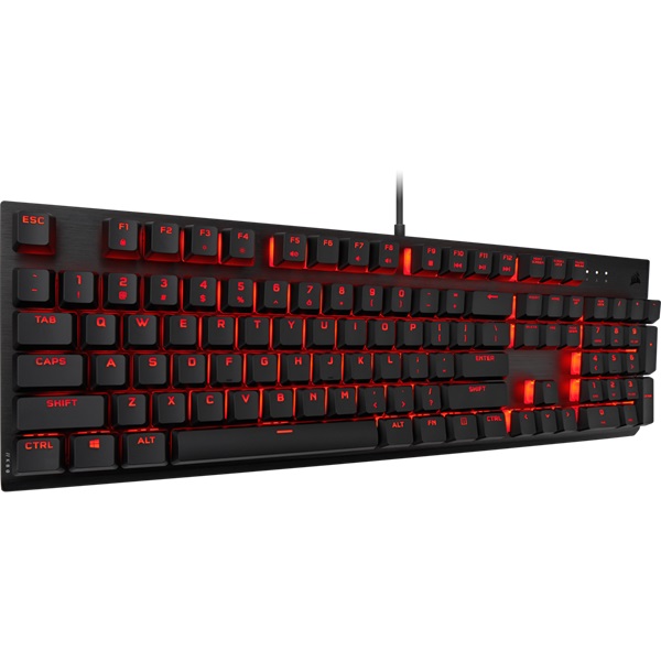 Corsair K60 PRO Cherry MV RED LED US mechanikus gamer billentyűzer