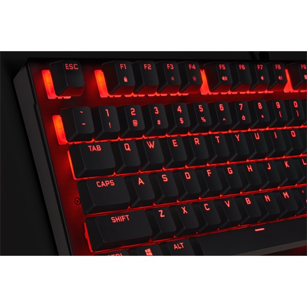 Corsair K60 PRO Cherry MV RED LED US mechanikus gamer billentyűzer