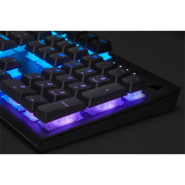 Corsair K60 RGB PRO CHERRY VIOLA Mechanikus Gamer billentyűzet