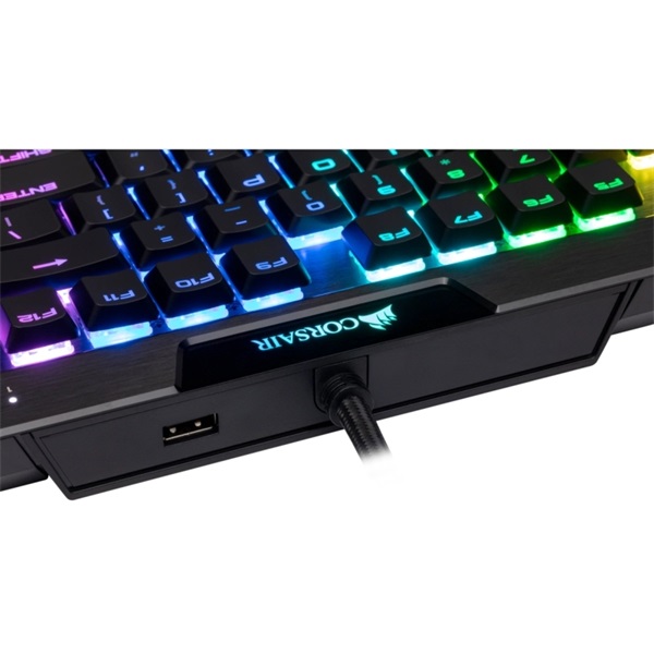 Corsair K70 RGB MK.2 LOW PROFILE RAPIDFIRE Gamer billentyűzet