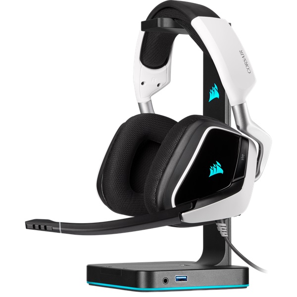 Corsair Void ELITE RGB fehér vezetékes gamer headset