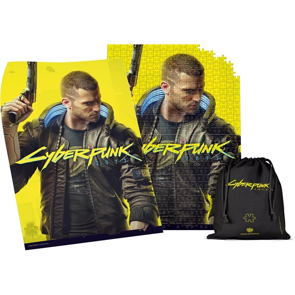 Cyberpunk 2077: Keyart Male V 500 darabos puzzle