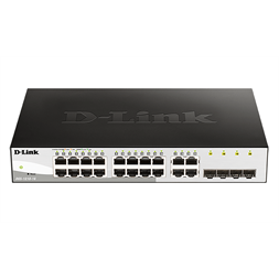 D-Link DGS-1210-16/E 16port GbE LAN 4x GbE RJ45/SFP Combo port Smart switch