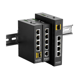 D-Link DIS-100G-5SW 4x GbE LAN 1x GbE SFP port nem menedzselhető ipari switch