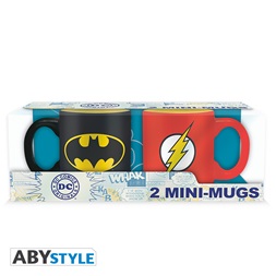 DC Comics Batman & Flash 110ml 2 db-os mini bögre szett