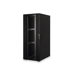 DIGITUS Server Rack Unique 19" 42U 2050x800x1200mm perforált ajtós fekete álló szerver rack szekrény