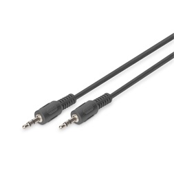 DIGITUS 23.5mm stereo audio csalakozó kábel 2,5m