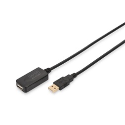 DIGITUS DA-70130-4 High-Speed Aktív USB 2.0 hosszabbító kábel 2m