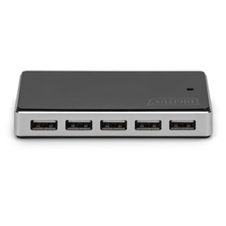 DIGITUS DA-70229 10 portos USB 2.0 HUB