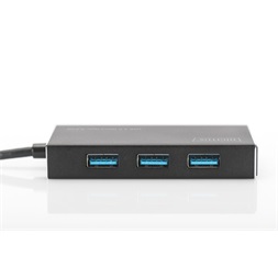 DIGITUS DA-70240-1 Super speed 4 portos USB 3.0 office HUB