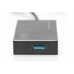 DIGITUS DA-70240-1 Super speed 4 portos USB 3.0 office HUB