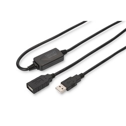 DIGITUS DA-73101 High-Speed aktív USB 2.0 Repeater hosszabbító kábel 15 m