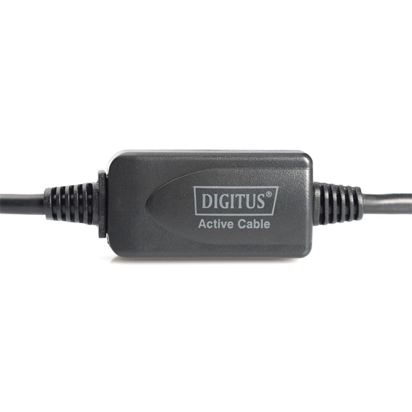 DIGITUS DA-73101 High-Speed aktív USB 2.0 Repeater hosszabbító kábel 15 m