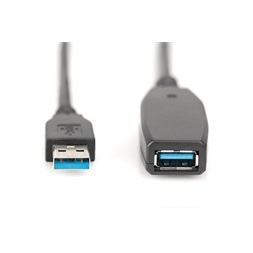 DIGITUS DA-73106 Super Speed aktív USB 3.0 hosszabbító kábel 15m