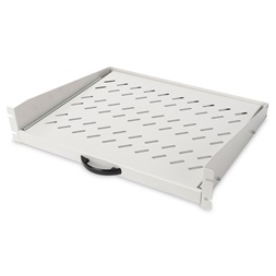 DIGITUS DN-19-TRAY-2-450 19" 2U 352mm 30kg szürke kihúzható polc