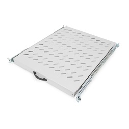 DIGITUS DN-19 TRAY-2-800 19" 1U 568mm mély 25kg szürke kihúzható polc