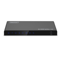 DIGITUS DS-55337 4 portos 4K/60Hz HDMI splitter