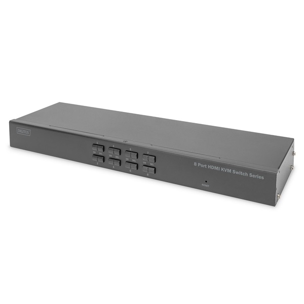 DIGITUS DS-12910 UHD 4K 30Hz 8 port HDMI KVM Switch