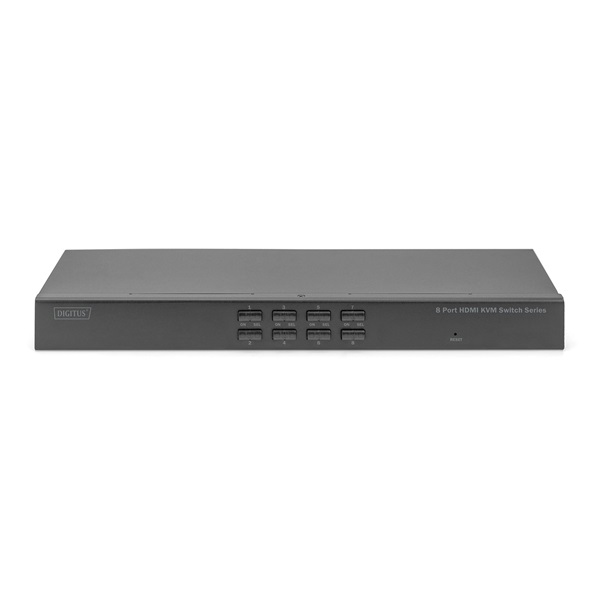 DIGITUS DS-12910 UHD 4K 30Hz 8 port HDMI KVM Switch