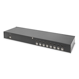 DIGITUS DS-12910 UHD 4K 30Hz 8 port HDMI KVM Switch