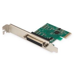 DIGITUS DS-30020-1 1 port párhuzamos DB25 PCIe hálózati kártya