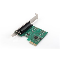 DIGITUS DS-30020-1 1 port párhuzamos DB25 PCIe hálózati kártya