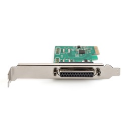 DIGITUS DS-30020-1 1 port párhuzamos DB25 PCIe hálózati kártya