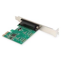 DIGITUS DS-30020-1 1 port párhuzamos DB25 PCIe hálózati kártya