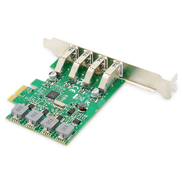 DIGITUS DS-30226 4 port USB 3.0 PCI Express bővítőkártya