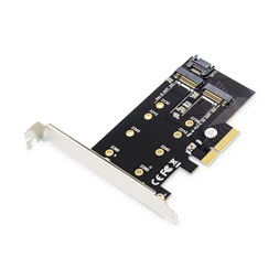 DIGITUS DS-33170 M.2 NGFF/NVMe SSD PCI Express 3.0 bővítőkártya