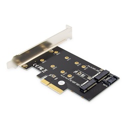 DIGITUS DS-33170 M.2 NGFF/NVMe SSD PCI Express 3.0 bővítőkártya