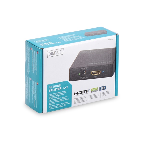 DIGITUS DS-46304 1x2 4K2K HDMI splitter