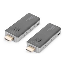 DIGITUS DS-55318 vezeték nélküli HDMI extender szett 50m (adó és vevőegység)