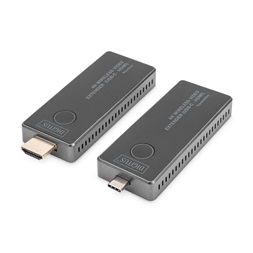 DIGITUS DS-55324 HDMI 4K 30Hz WiFi USB-C 30m extender szett