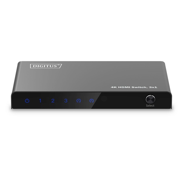 DIGITUS DS-55331 HDMI 4K 60Hz 3x1 Switch