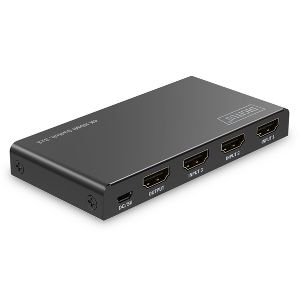 DIGITUS DS-55331 HDMI 4K 60Hz 3x1 Switch