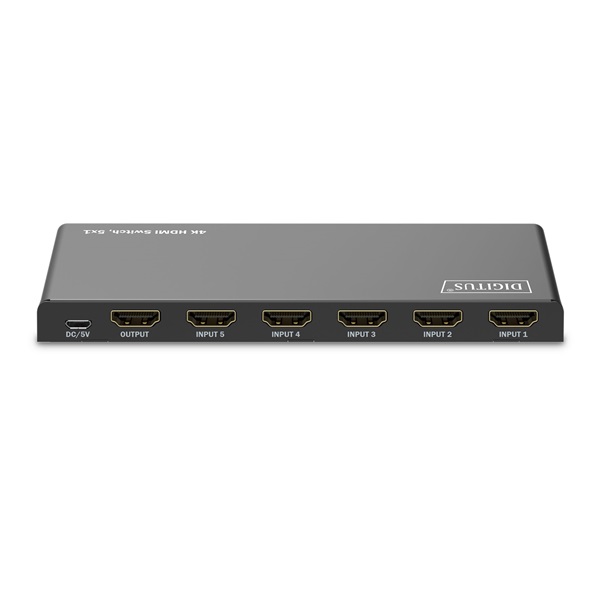 DIGITUS DS-55332 HDMI 4K 60Hz 5x1 Switch